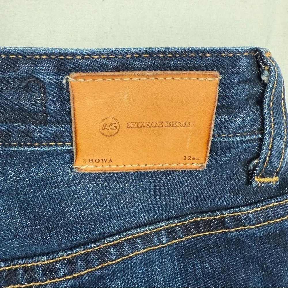 AG Alexxis Slim Jeans Yokohama Japan Red Line Selvedge Size 28